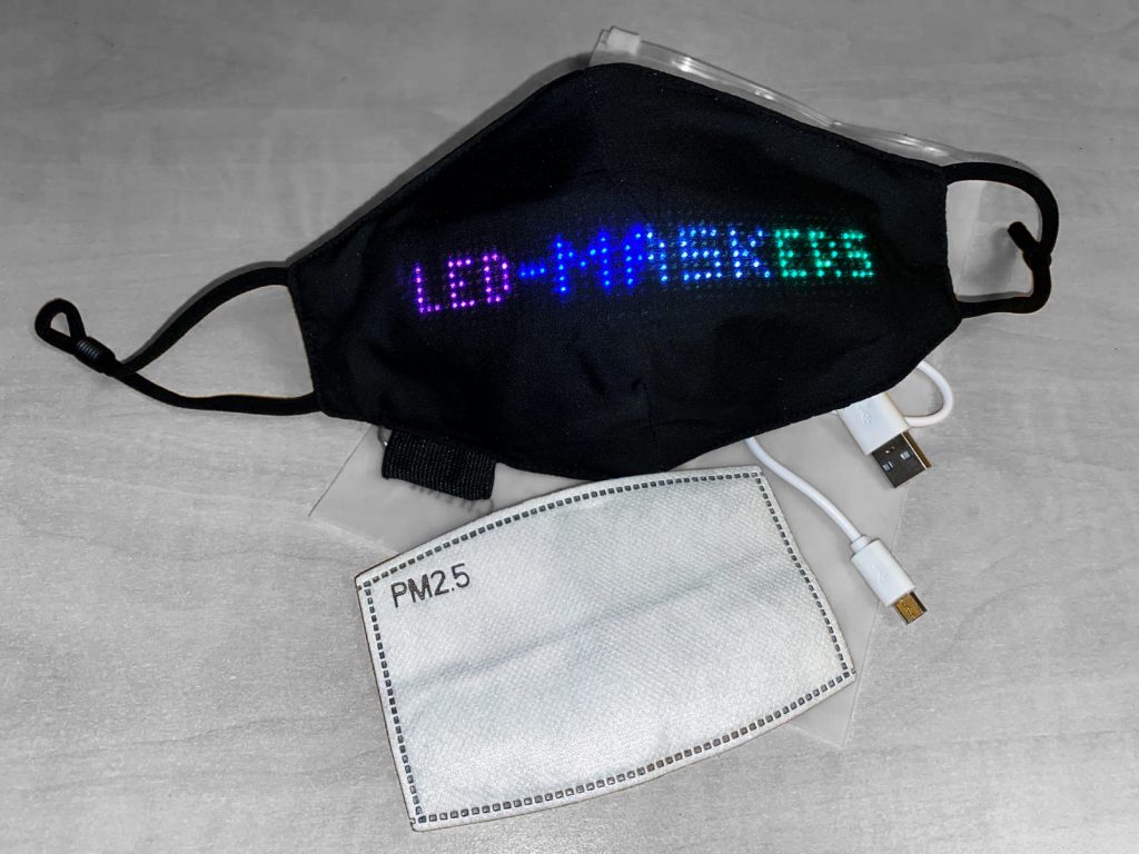 Led Mondkapje Multi Color